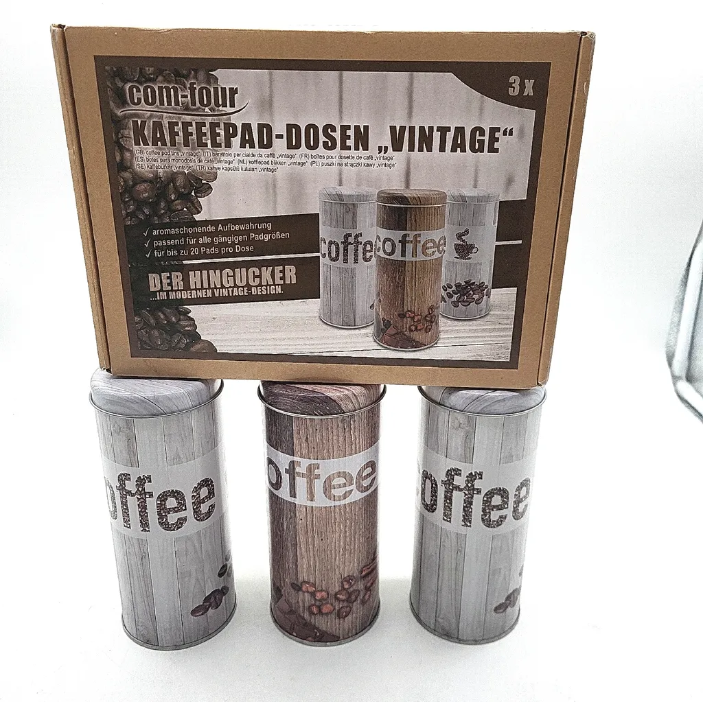 Boîte à Dosettes de Café : Conservez l'Arôme et Rangez votre Plan de Travail