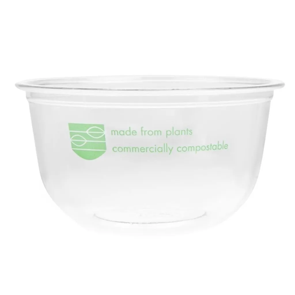 Pots de Glace et Soupe Compostables Vegware 237 ml pour Vente à Emporter