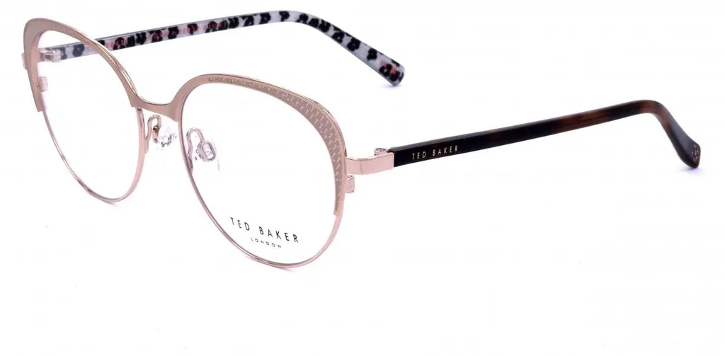 Finies les marques de lunettes avec la monture Ted Baker TB2316 Dorée