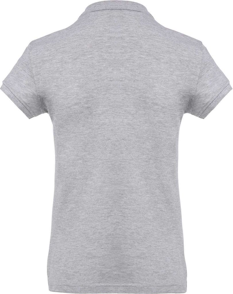 Kariban Damen Polo Shirt T-Shirt Poloshirt Polohemd Oberteil Basic, Größe:2XL, Farbe:Oxford Grey