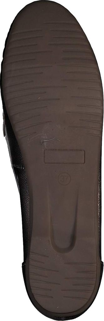 MARCO TOZZI Damen Slipper Leder Ballerina Loafer Ziernaht 2-24225-42, Größe:40 EU, Farbe:Mehrfarbig