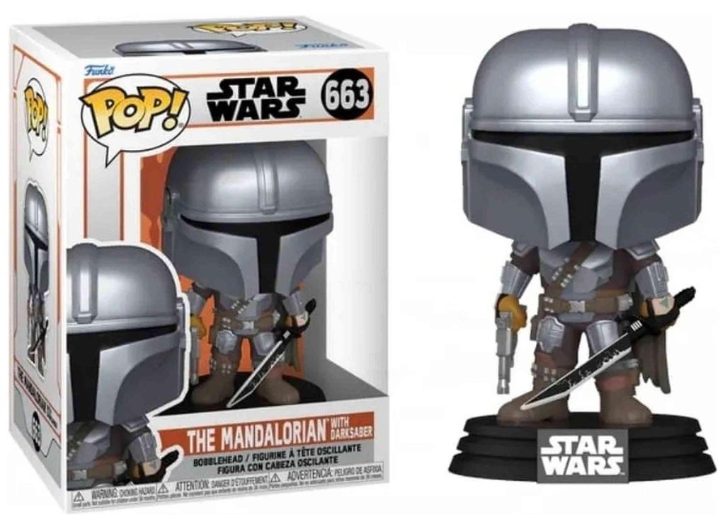Star Wars - The Mandalorian with Darksaber 663  - Funko Produktbild 