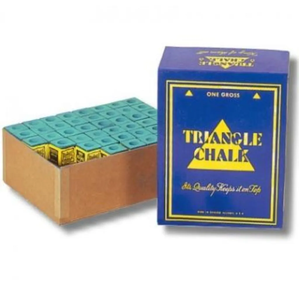 Craie Verte Triangulaire Premium - Pack de 144 Unités Haute Adhérence