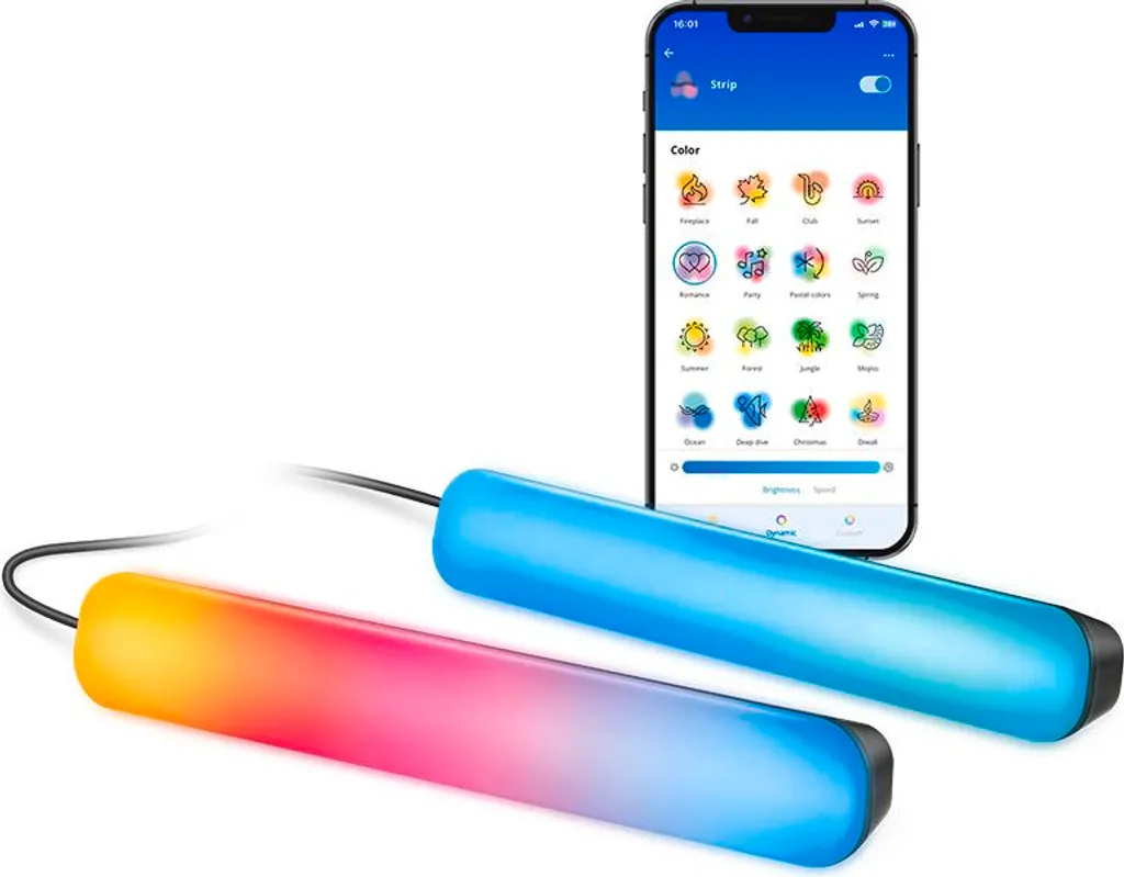 Éclairage Wi-Fi WiZ Bars de Gradient pour Bureau et Setup Gaming - 2