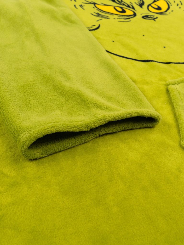 The Grinch TV Decke mit Ärmeln und Taschen Flauschige Produktbild 5