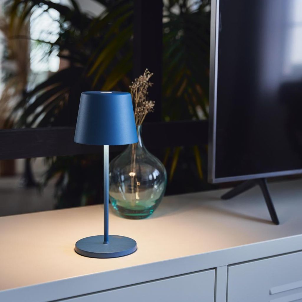 Lampe de table LED rechargeable Down 2,2W 150lm blanc chaud Image du produit 