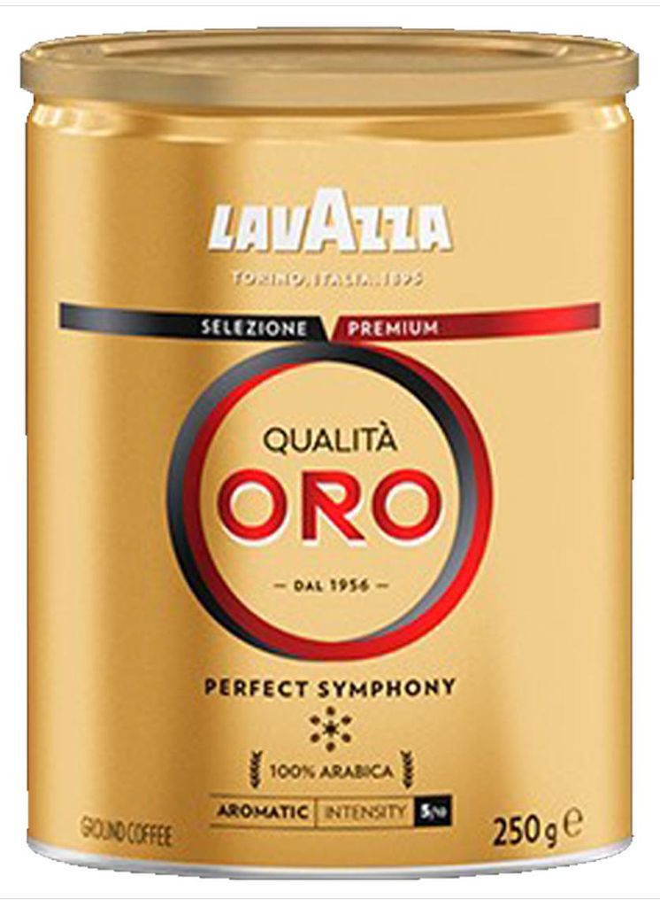 Lavazza Qualità Oro, 250 g, Średnie palona, Espresso, Torba Zdjęcie produktu 
