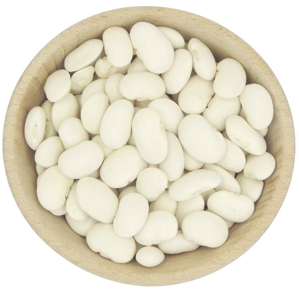 Weiße Bohnen 1 kg | Große Bohnen für Suppen und Eintöpfe Produktbild 