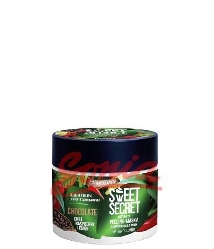 Körperpeeling mit Zucker Schoko-Chili 200g