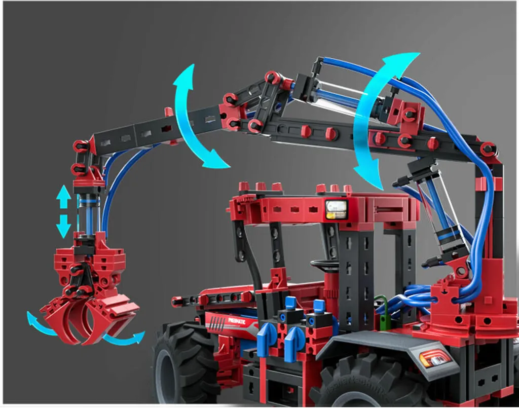 Kit éducatif de sciences Strong Pneumatics pour apprendre la mécanique - 14