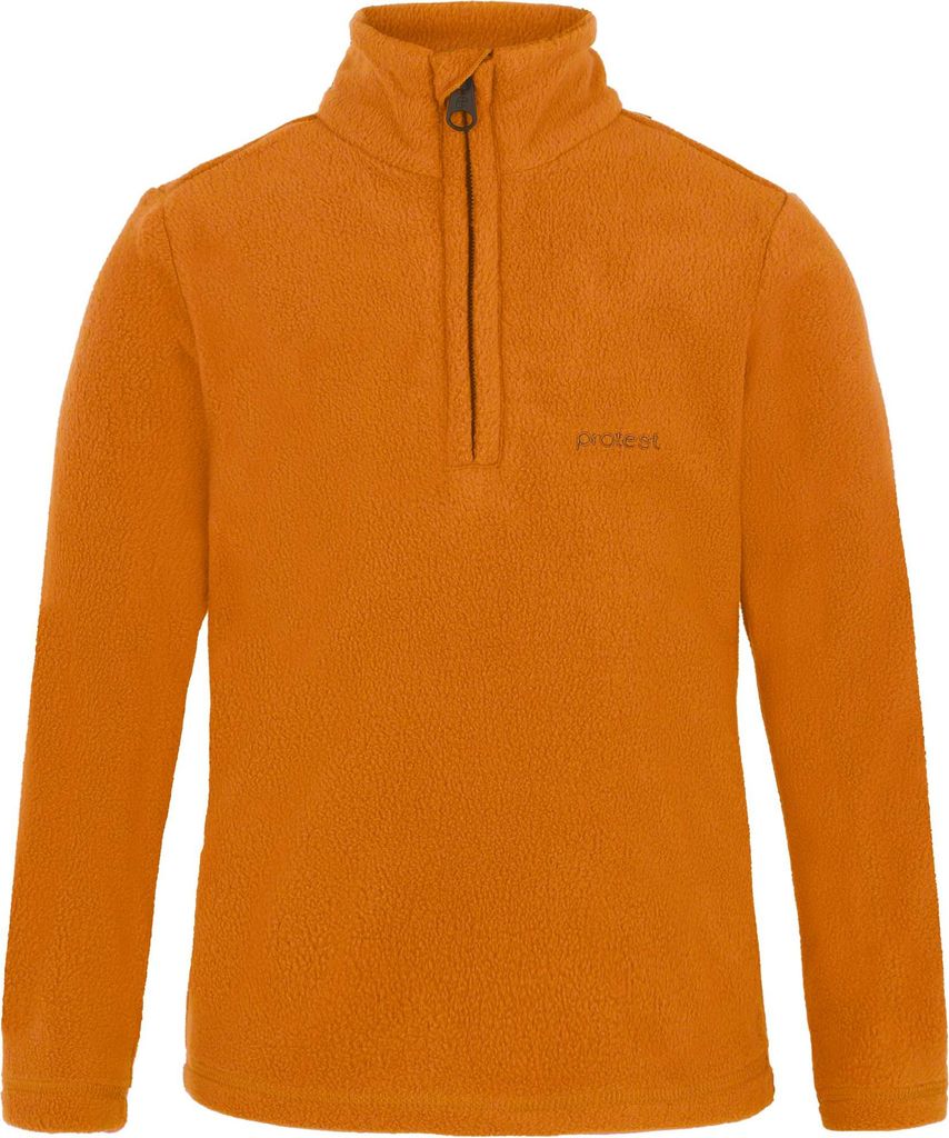 Protest PRTReperfect TD 1/4 zip active top Caramel Yellow 128