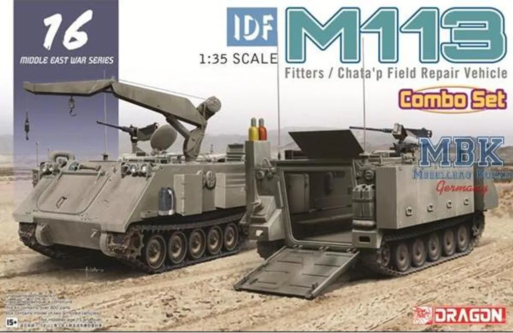 Maquette Char IDF M113 Fitters & Chata'p Dragon 1/35 Blindé Israélien