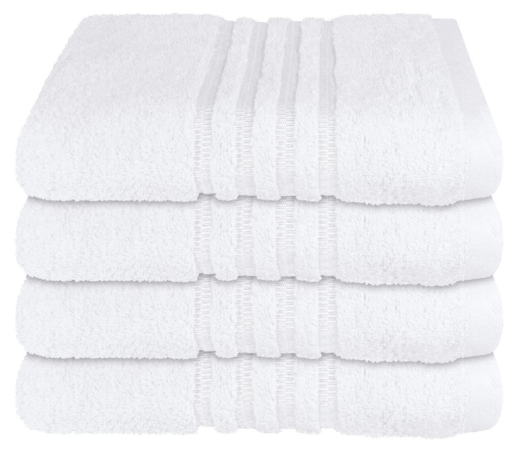 SCHIESSER Handtuchset Milano | Einfarbig | 4-teilig | 100% Produktbild 