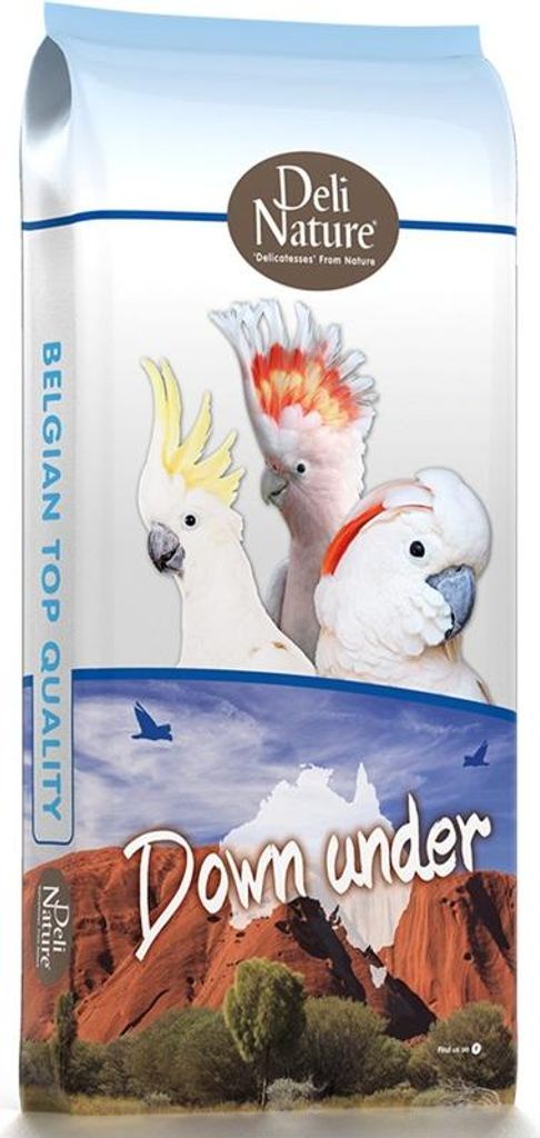 Deli Nature Birdelicious Down Under 2kg - pokarm dla dużych papug Deli Nature