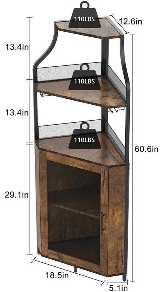 Rangement vin d'angle compact : finissez-en avec le désordre des verres - 4