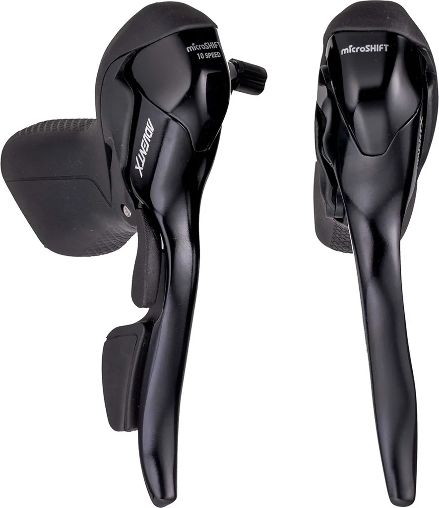 Manettes de changement de vitesse Advent X 1x10v pour cintre route noir
