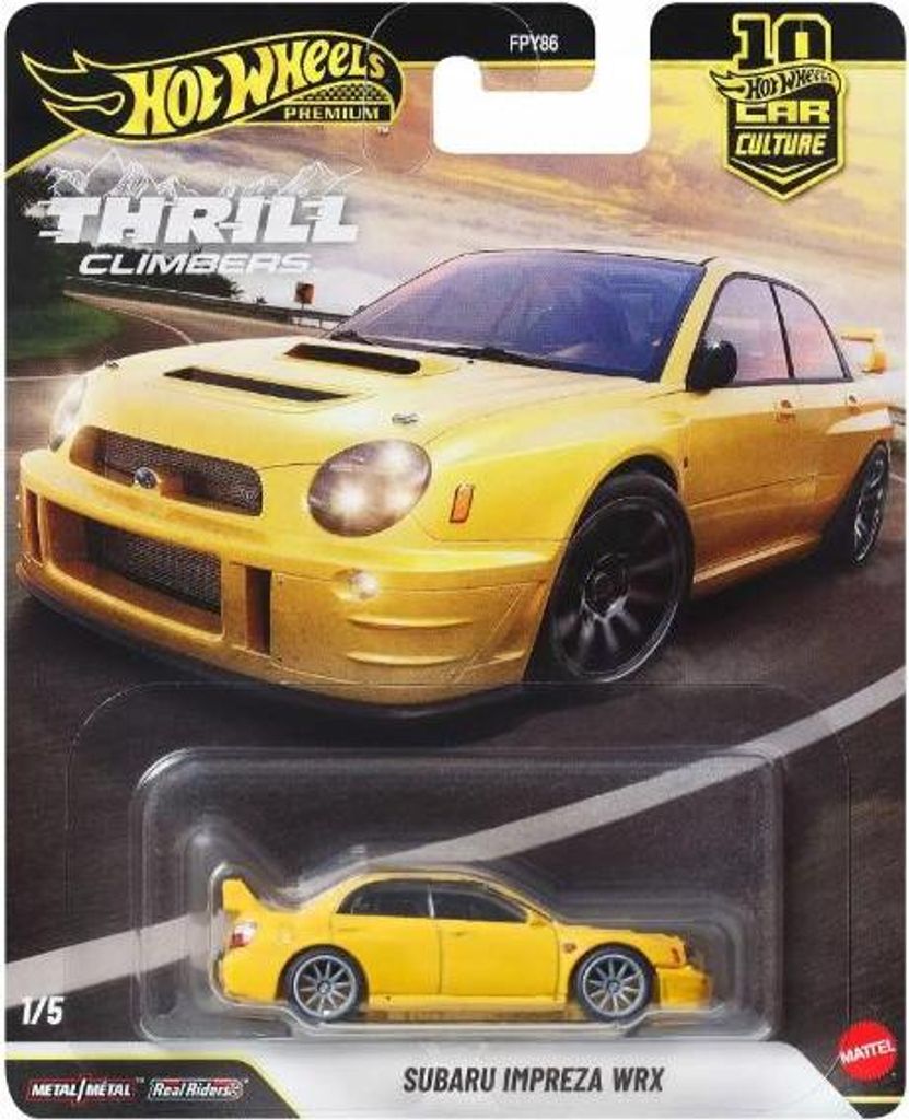 Hot Wheels Car Culture Premium Die-Cast-Spielzeug-Auto oder -Truck im Maßstab 1:64 (Stile können abweichen), Auto, 3 Jahr(e), Metall, Kunststoff,...
