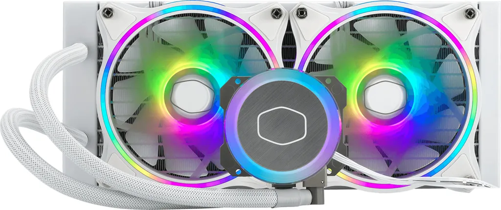 Refroidisseur CPU Cooler Master ML240 Illusion White avec pompe ARGB 240mm