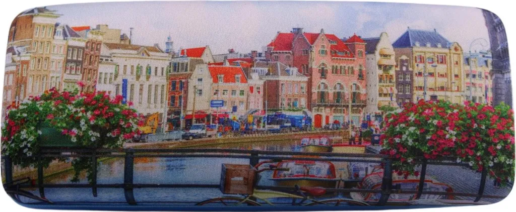 Custodia Rigida per Occhiali Amsterdam | Protezione Anti-Urto Elegante