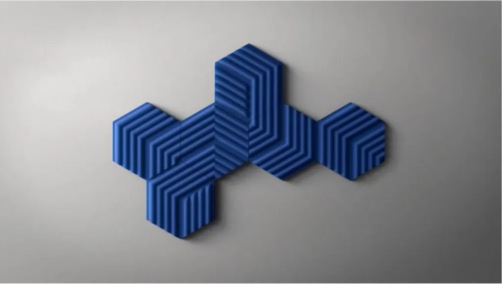 Elgato Wave Panels Bleu - Kit Acoustique EasyClick à Double Densité