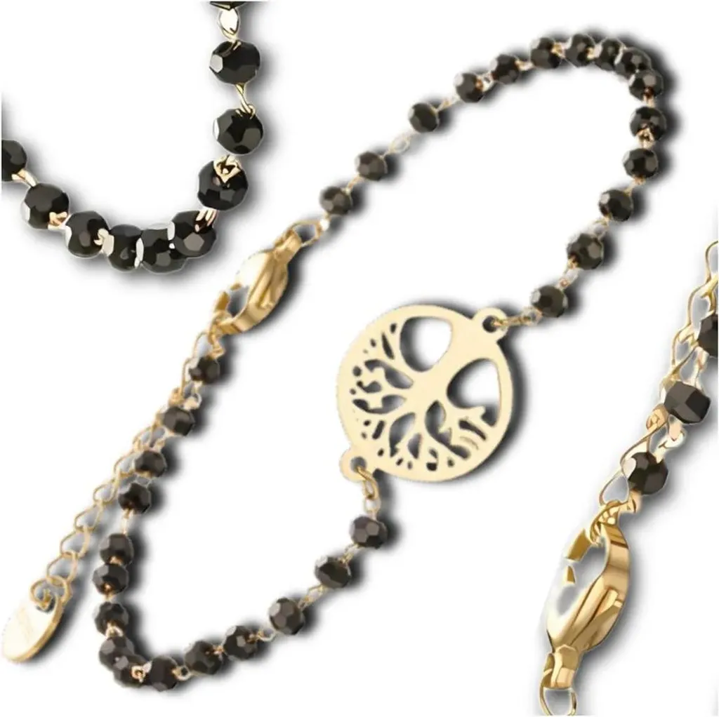 Bracciale Donna Albero della Vita: Simbolo di Famiglia e Radici Oro 18k