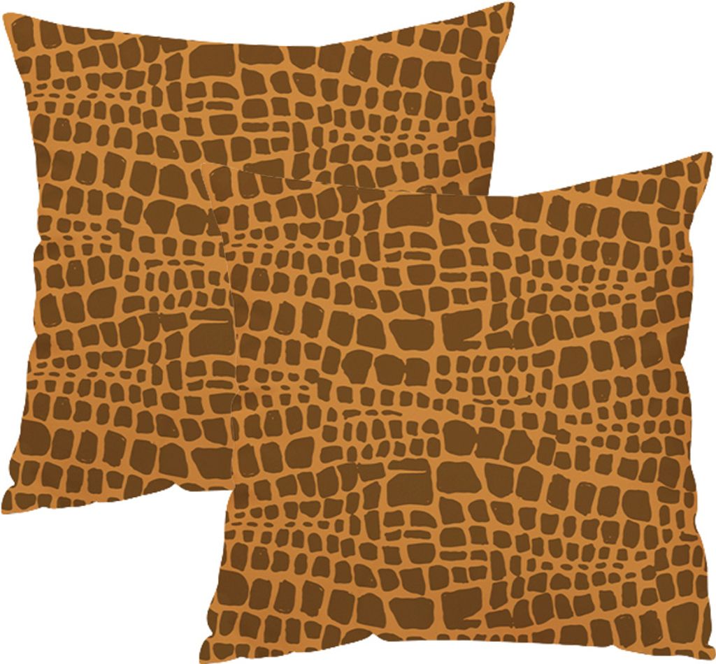 2er-Pack Kissenbezug, Schöner Leopard, Zebra, Milchkuh, Giraffe, Muster, Tierdruck, Dekorativer Kissenbezug, 45 Cm X 45 Cm, Kissenbezug Für Bettc...