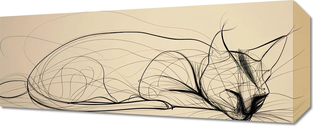 Décoration Murale Image Repos 50x20 cm - Cadre Moderne pour Salon et Chambre