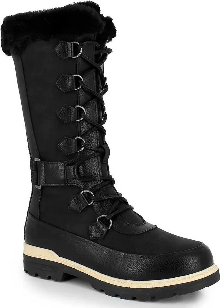 Bottes Kimberfeel Adara Noir 39 idéales pour Raquettes à neige
