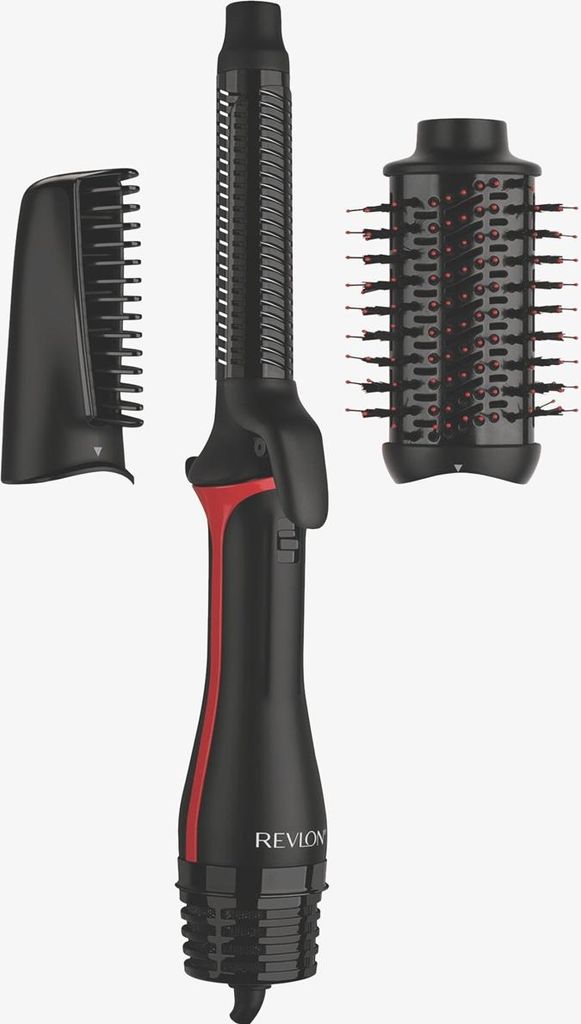 Brosse soufflante 3en1 1100w noir/rouge - Revlon - Image du produit 
