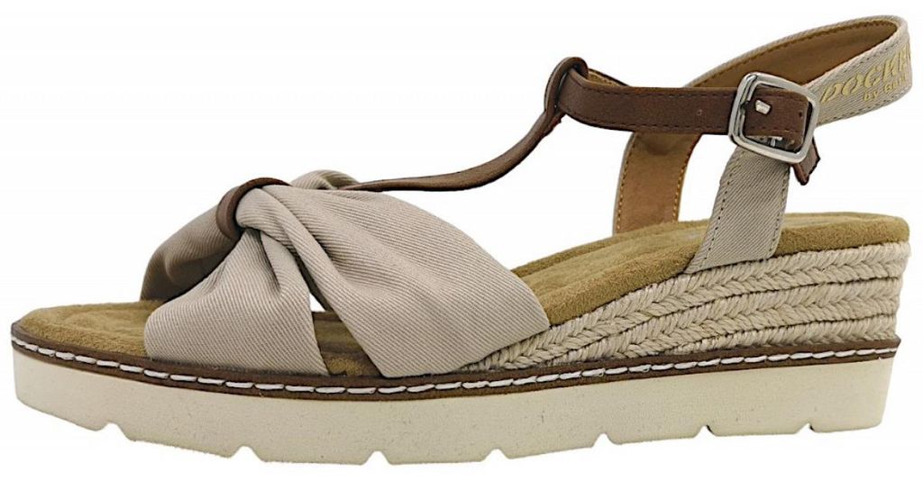 Dockers by Gerli Sandale Beige in Gr. 40