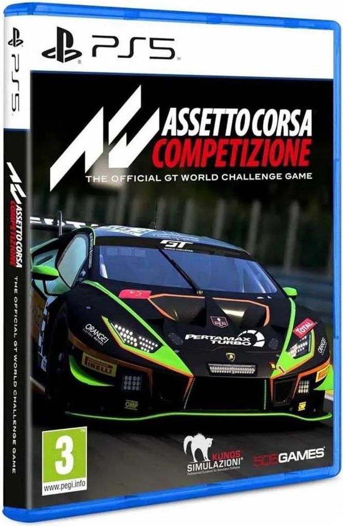 Playstation Games Ps5 Assetto Corsa Competizione Durchsichtig Durchsichtig One Size