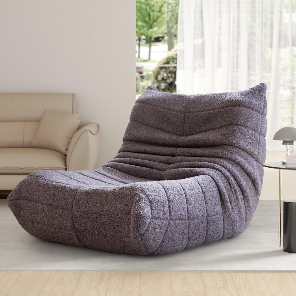 MODFU Schlafsofa-Relaxsessel mit Rückenlehne, Lazy Sofa, Produktbild 