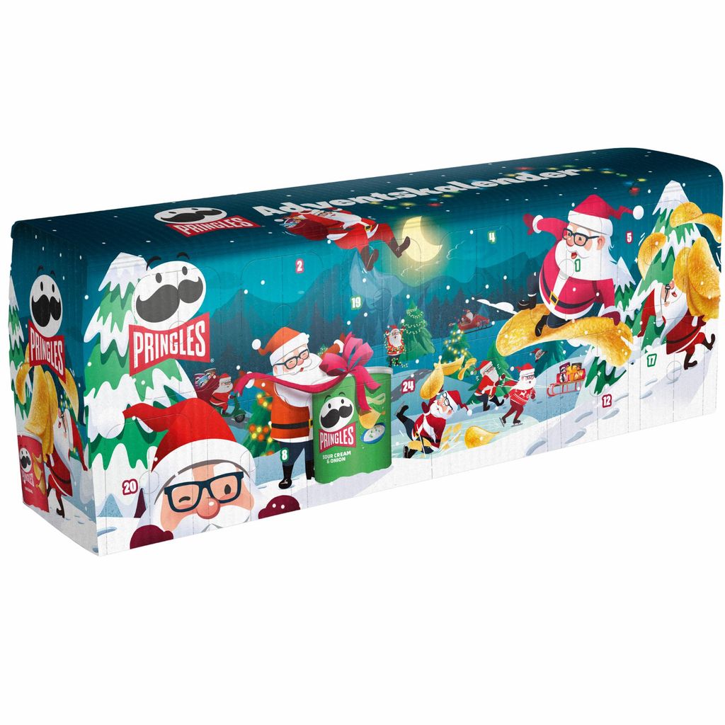 Pringles Chips Adventskalender 2026 Bus, 24 Dosen, 6 Produktbild 