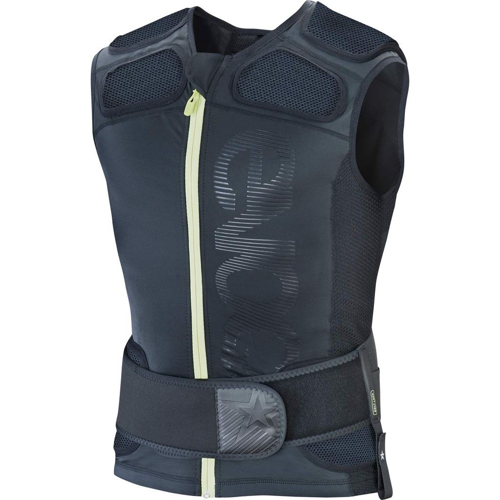 EVOC PROTECTOR VEST AIR+, Rückenschutzweste, Schwarz, Erwachsener, Männlich, Fahrradfahren, Skifahren, Snowboarding, Soft Shell