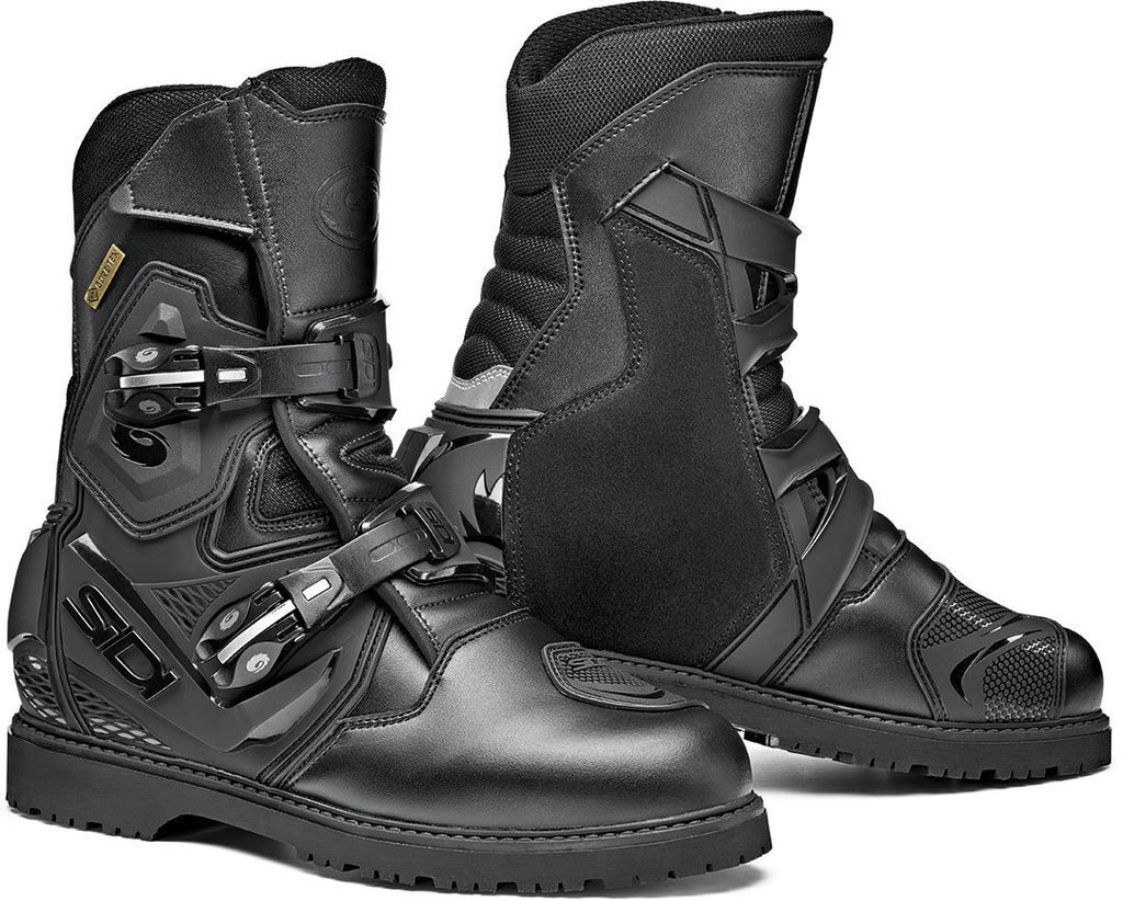 Sidi Mid Adventure 2 Gore-Tex Motorradstiefel (Black,44) Immagine del prodotto 