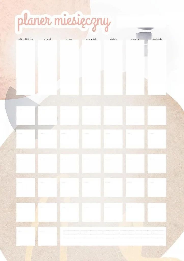 Calendario Magnetico Nero 30x42,5 cm - Lavagna Design per Frigorifero