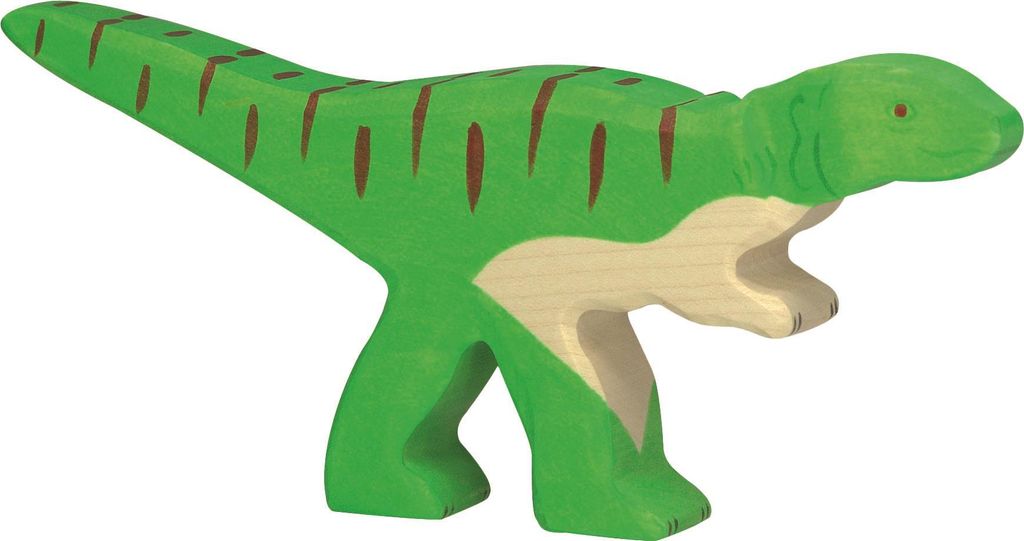 Holztiger 80333 Allosaurus, grün