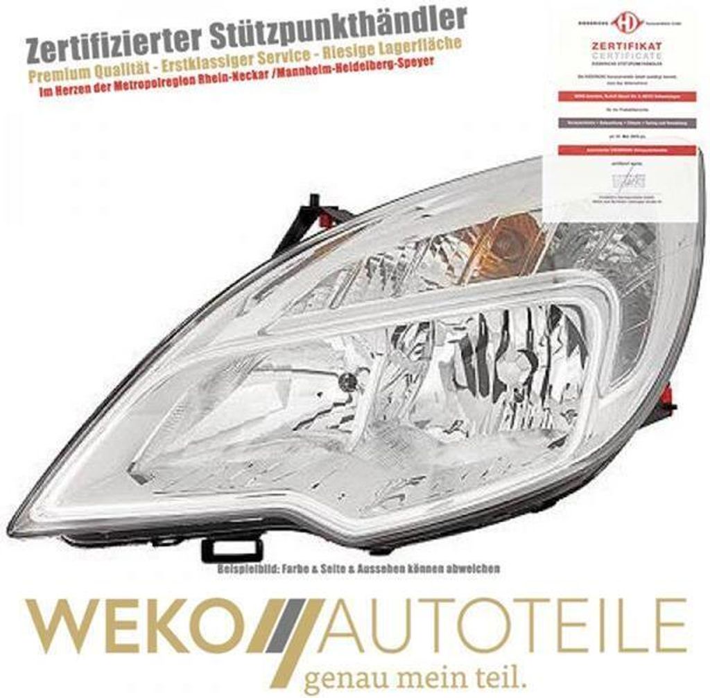 Scheinwerfer links DIEDERICHS 1876981 für OPEL