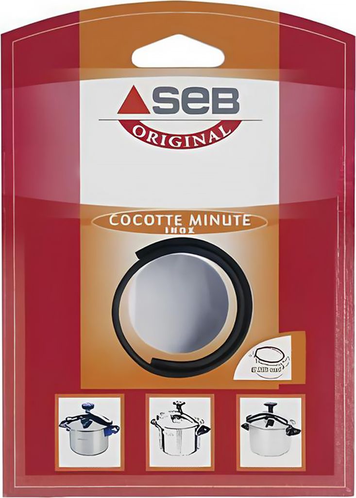 SEB 790136 Dichtung Zubehör Abdichtung 4,5/6L Aluminium für Schnellkochtöpfe