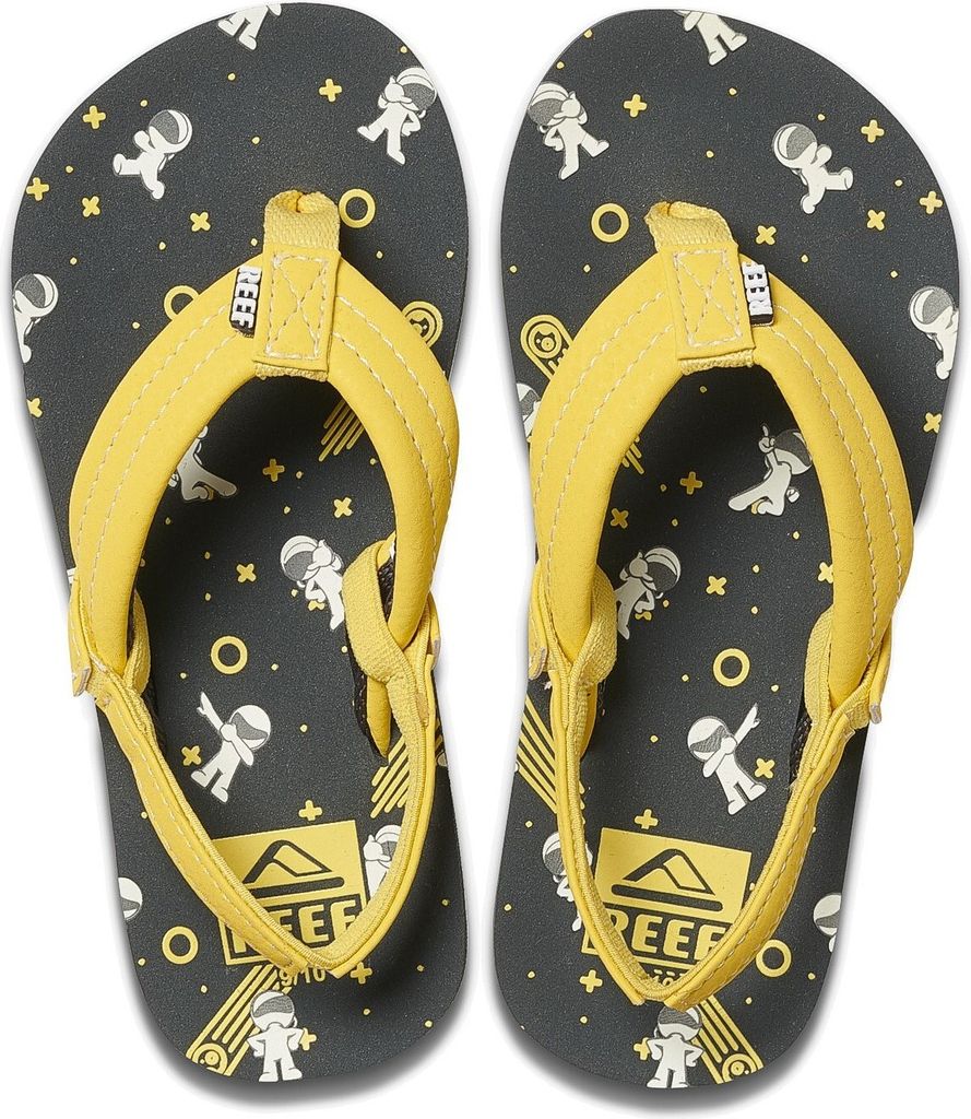 REEF Boys Kinder Zehentrenner Sandalen »AHI« Astronaut Glow Gr.25/26
