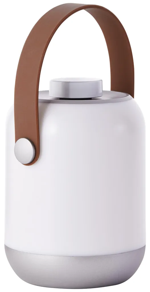 Éclairage de table extérieur rechargeable Gemma blanche pour repas d'été - 2
