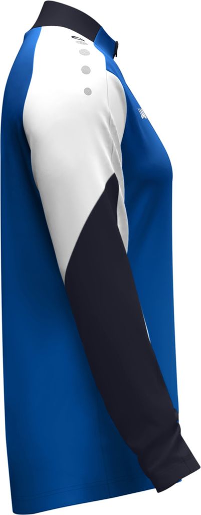 JAKO Damen Ziptop Dynamic - 8670D, Farbe:royal/weiß/marine, Größe:S (34/36)