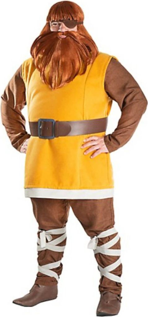Wickie Halvar - Karneval Faschingskostüm Herren Größe: M