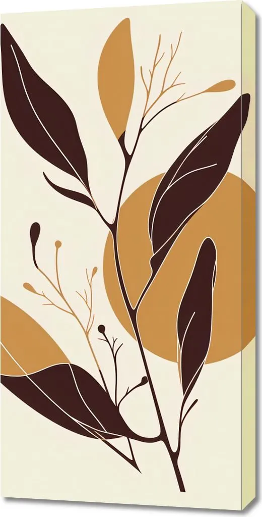 Image murale 50x100 cm Élégance interrompue - Décorer au-dessus du lit