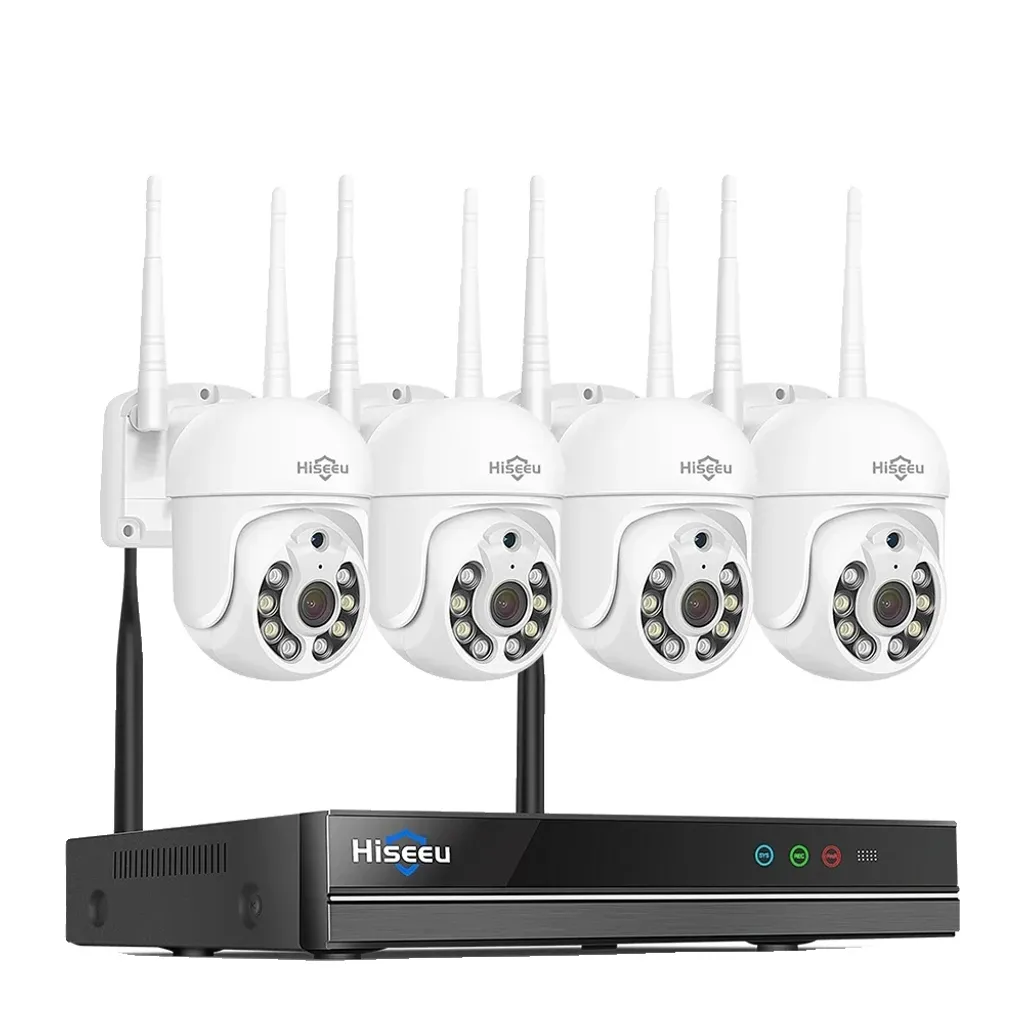 Sécurisez votre propriété avec ce kit caméra PTZ 3MP sans fil NVR 10CH