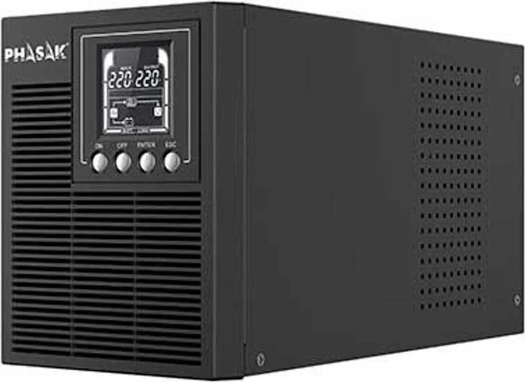 Onduleur Phasak 1000 VA 900W Online LCD : Haute Précision et 3 Sorties