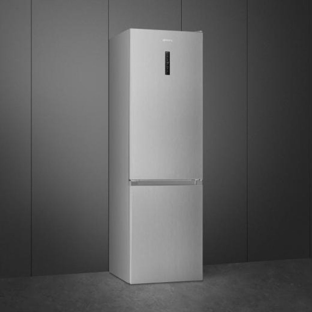Smeg RC20XDNC Kühl- und Gefrierkombination Freistehend 331 l C Edelstahl