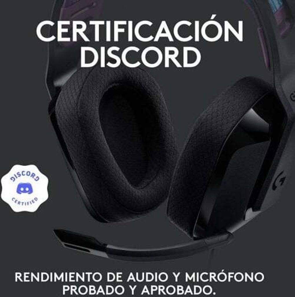 Logitech G G535 Kopfhörer Kabellos Kopfband Gaming Schwarz Produktbild 25