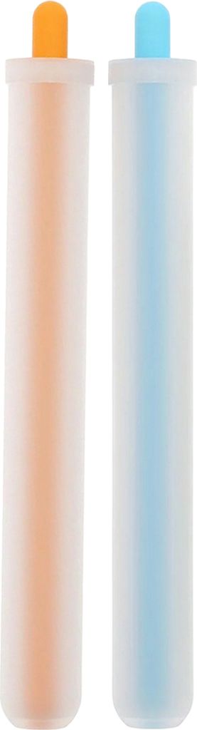 1/2 Stück Silikon-Eistrohhalmform, DIY-Getränkestrohhalm-Herstellungswerkzeug, wiederverwendbare Eisstrohhalmform für Milchtees, einfach zu verw...