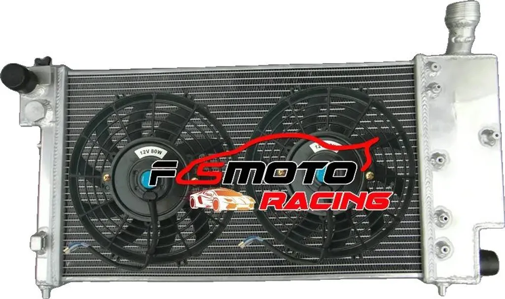 Radiateur alu anti-surchauffe pour Peugeot 106 GTI S16 et Citroën Saxo